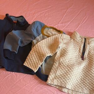 Crewcuts Kids Sweatshirts - Blue, Cream, and Gray